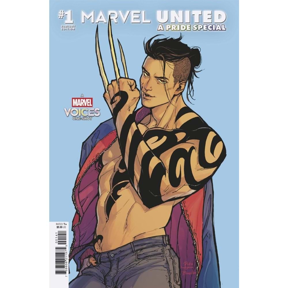 MARVEL UNITED A PRIDE SPECIAL #1 (ONE-SHOT) RICKIE YAGAWA VARIANT