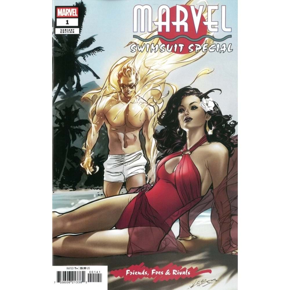 MARVEL SWIMSUIT SPECIAL FRIENDS FOES & RIVALS #1 VILLALOBOS VARIANT