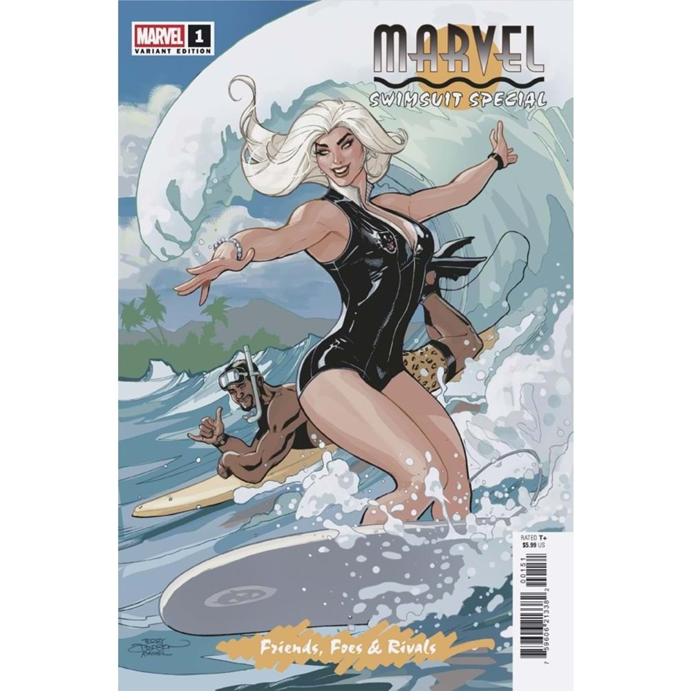 MARVEL SWIMSUIT SPECIAL FRIENDS FOES & RIVALS #1 TERRY DODSON VARIANT