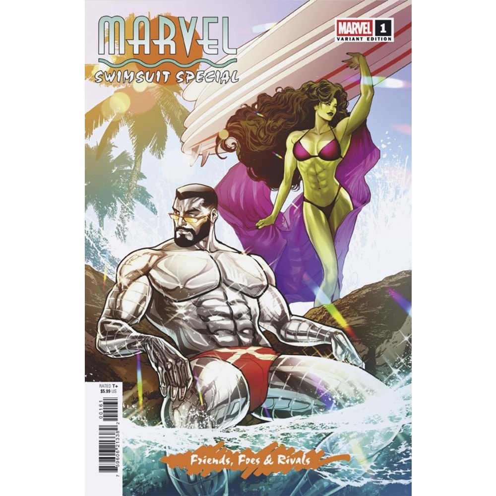 MARVEL SWIMSUIT SPECIAL FRIENDS FOES & RIVALS #1 LUCAS WERNECK VARIANT