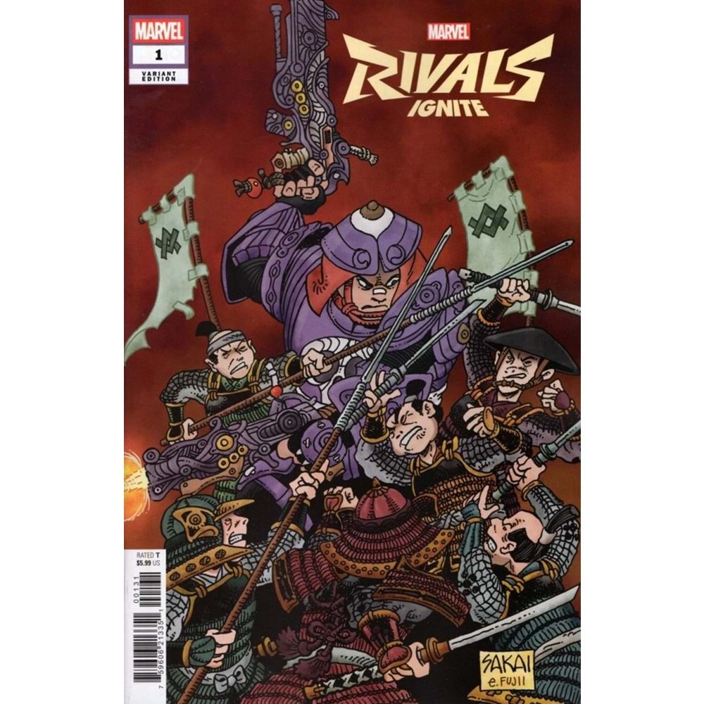 MARVEL RIVALS IGNITE #1 STAN SAKAI VARIANT