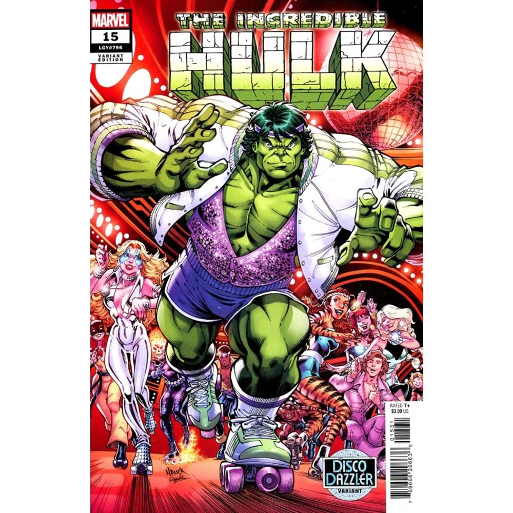 INCREDIBLE HULK (2023) # 15 TODD NAUCK DISCO DAZZLER VARIANT