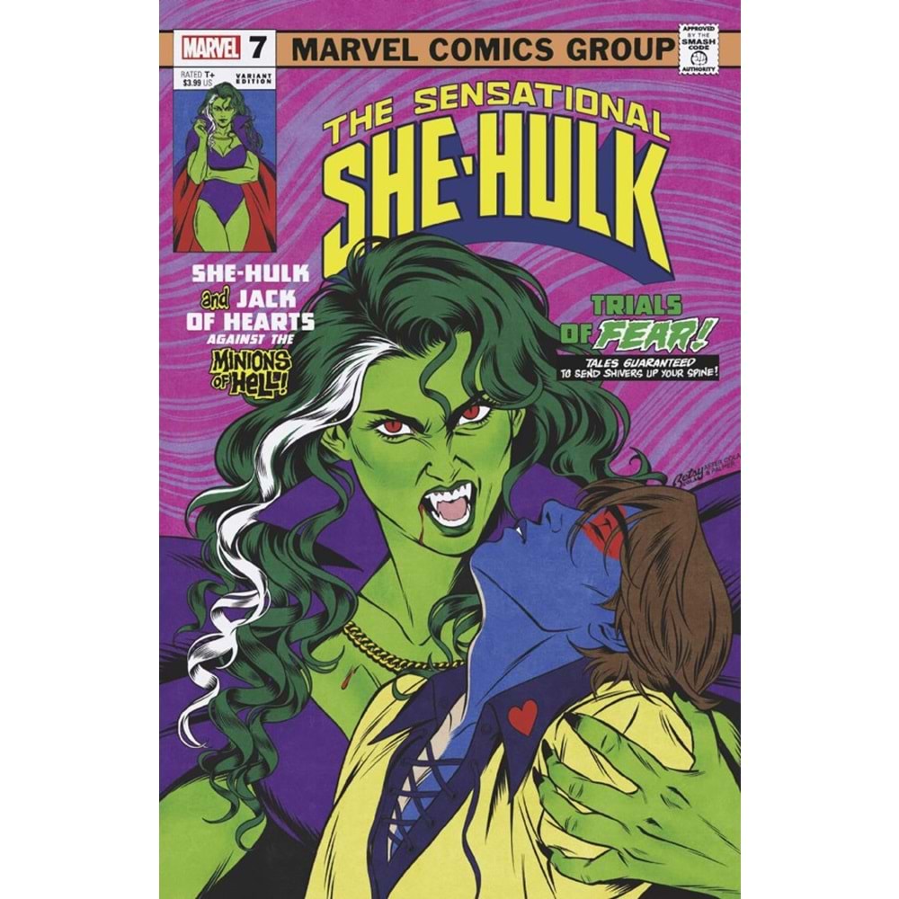 SENSATIONAL SHE-HULK (2023) # 7 BETSY COLA VAMPIRE VARIANT