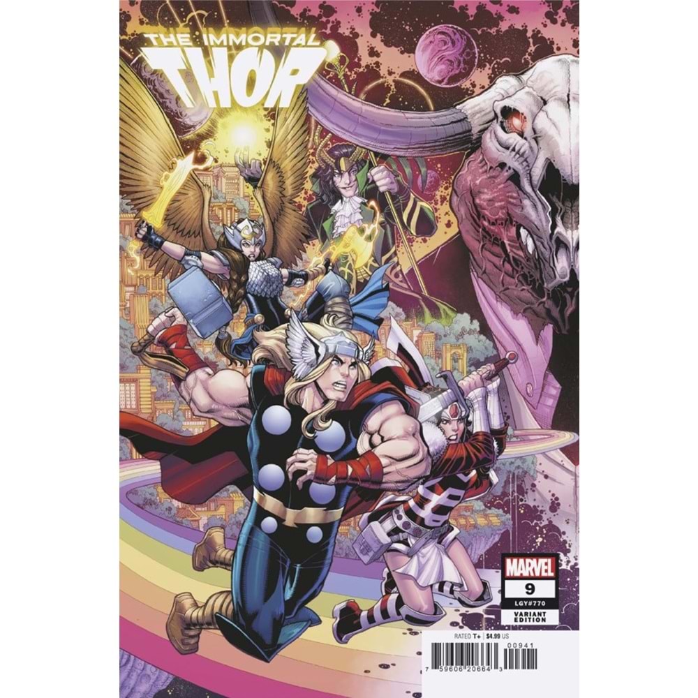 IMMORTAL THOR # 9 NICK BRADSHAW CONNECT VARIANT