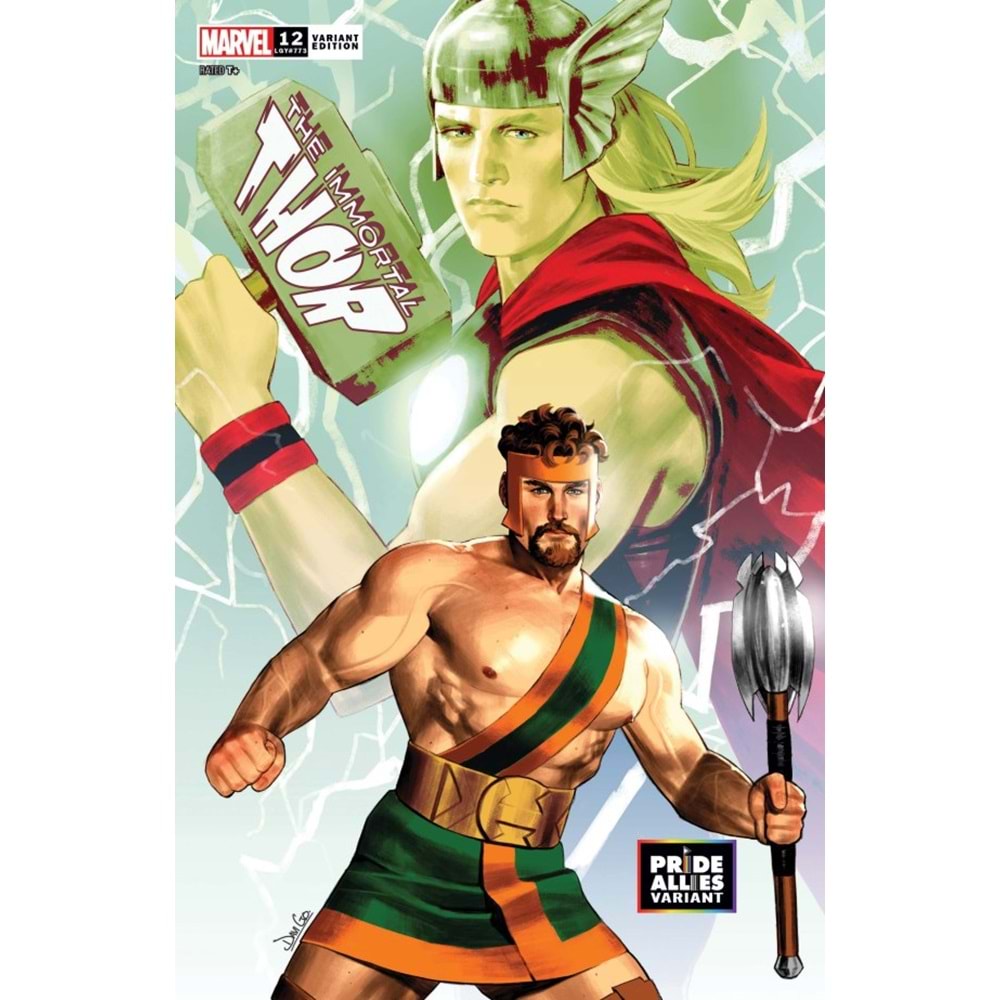 IMMORTAL THOR # 12 DAVI GO PRIDE ALLIES VARIANT