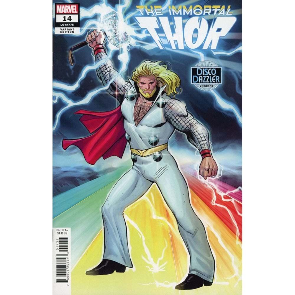 IMMORTAL THOR # 14 LEE GARBETT DISCO DAZZLER VARIANT