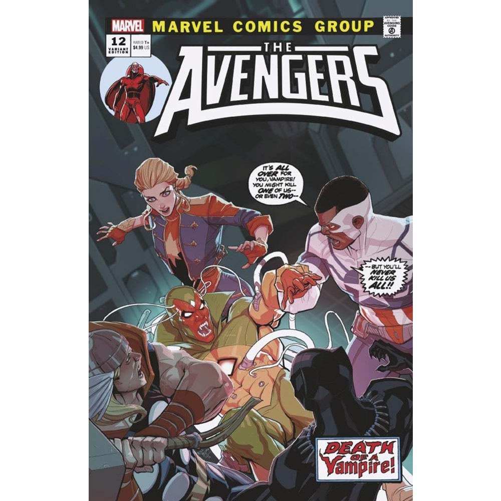 AVENGERS (2023) # 12 PETE WOODS VAMPIRE VARIANT
