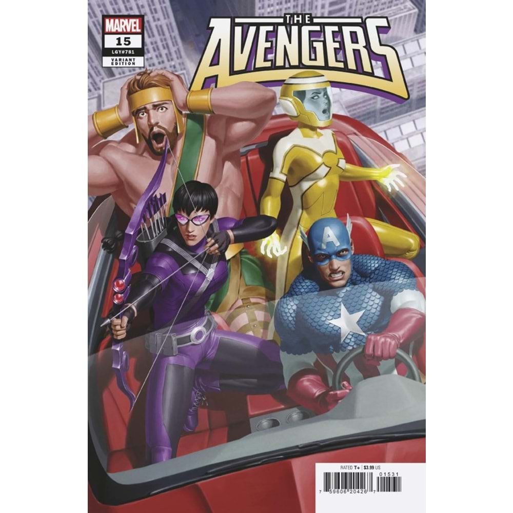 AVENGERS (2023) # 15 JUNGGEUN YOON VARIANT