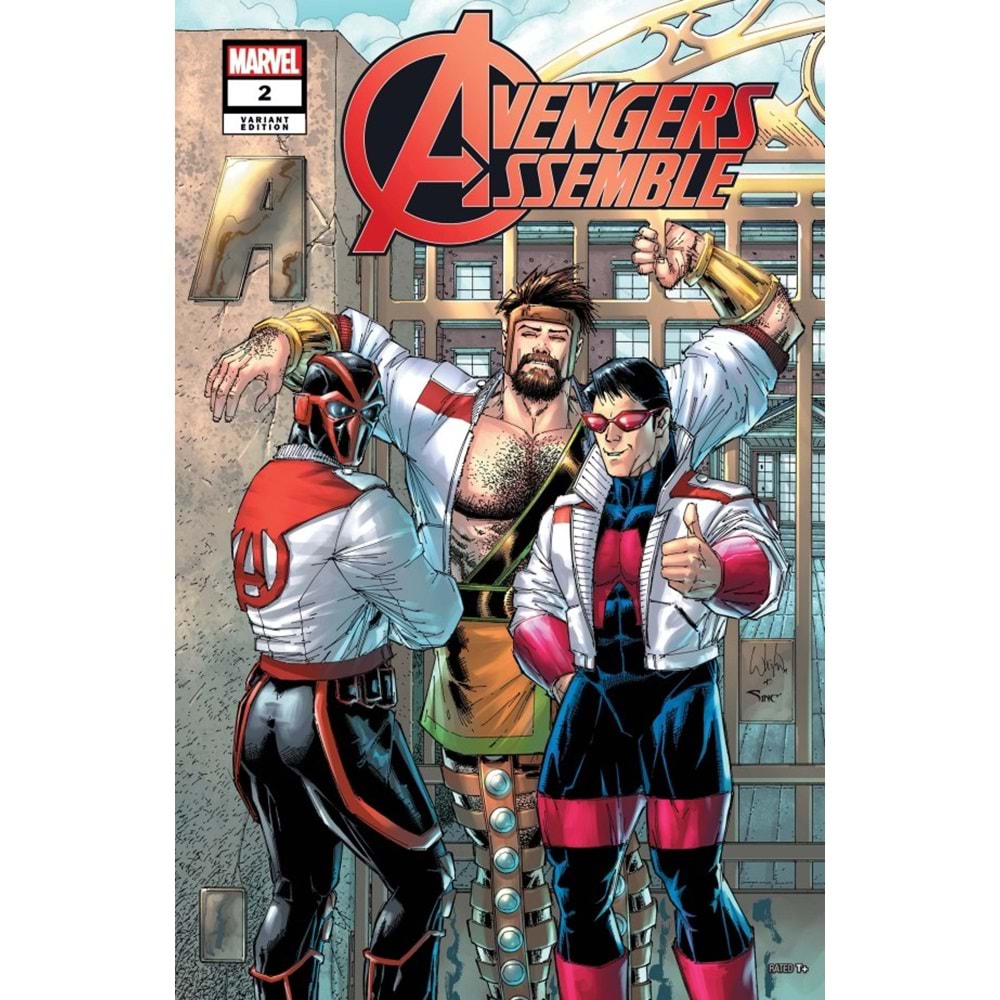 AVENGERS ASSEMBLE (2024) #2 (OF 5) WHILCE PORTACIO AVENGERS JACKET VARIANT