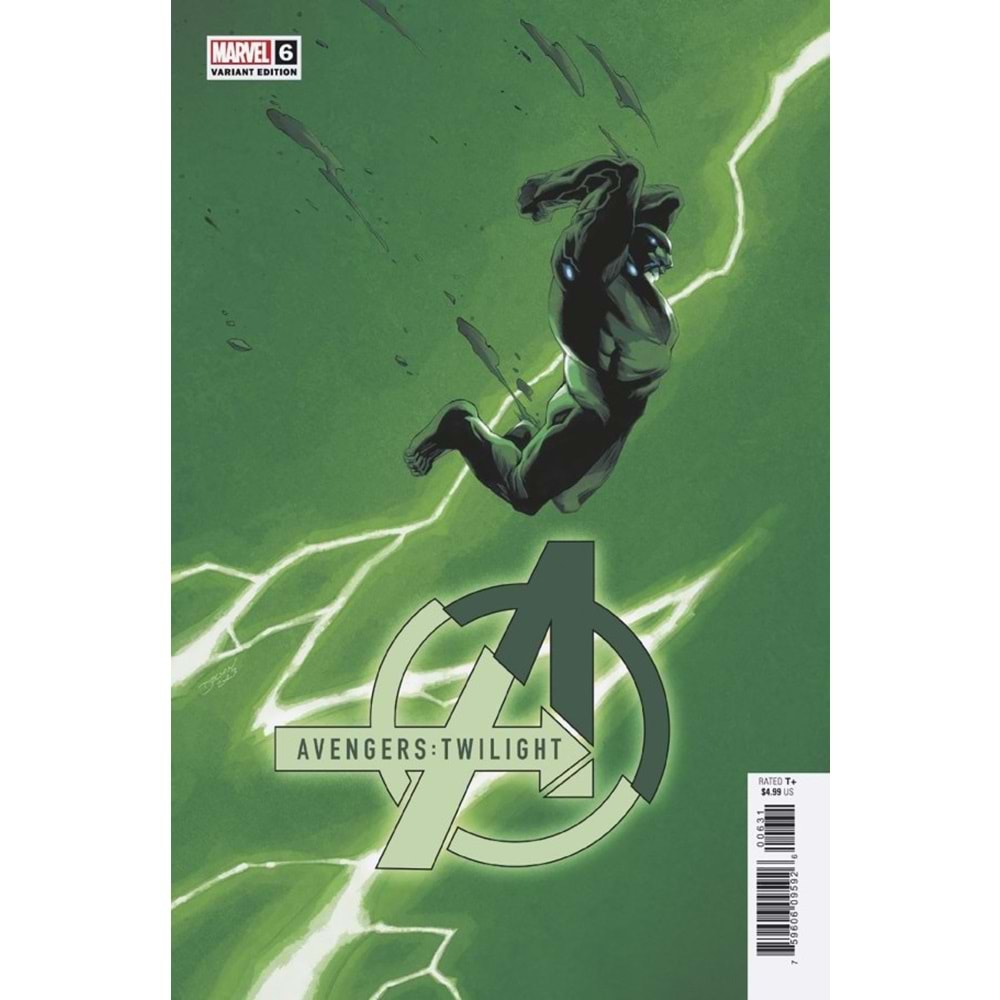 AVENGERS TWILIGHT # 6 DECLAN SHALVEY LIGHTNING BOLT VARIANT