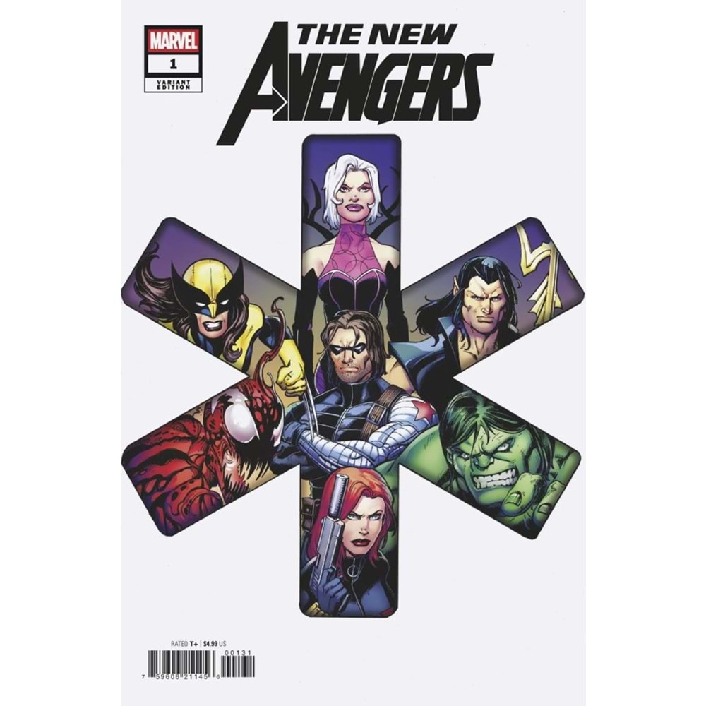 NEW AVENGERS (2025) #1 MARK BAGLEY VARIANT