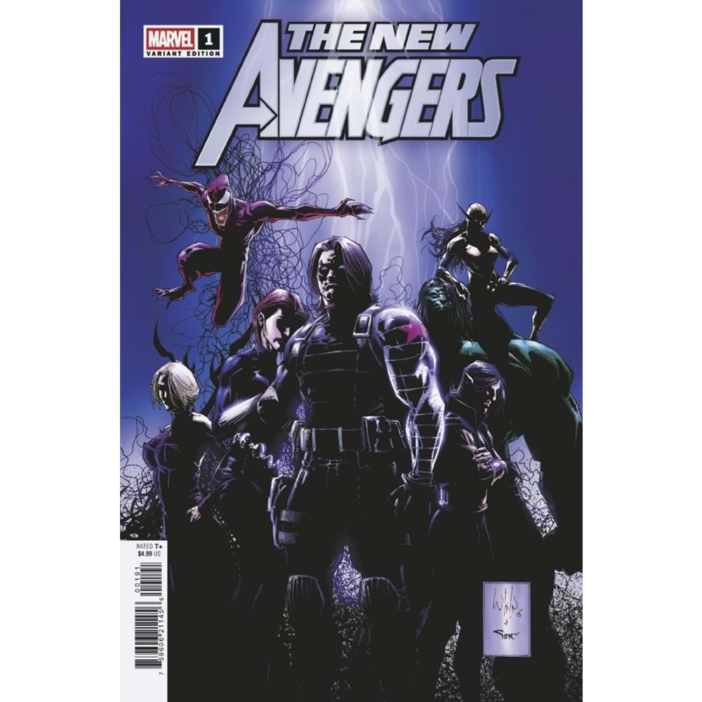 NEW AVENGERS (2025) #1 WHILCE PORTACIO SPOILER HOMAGE VARIANT