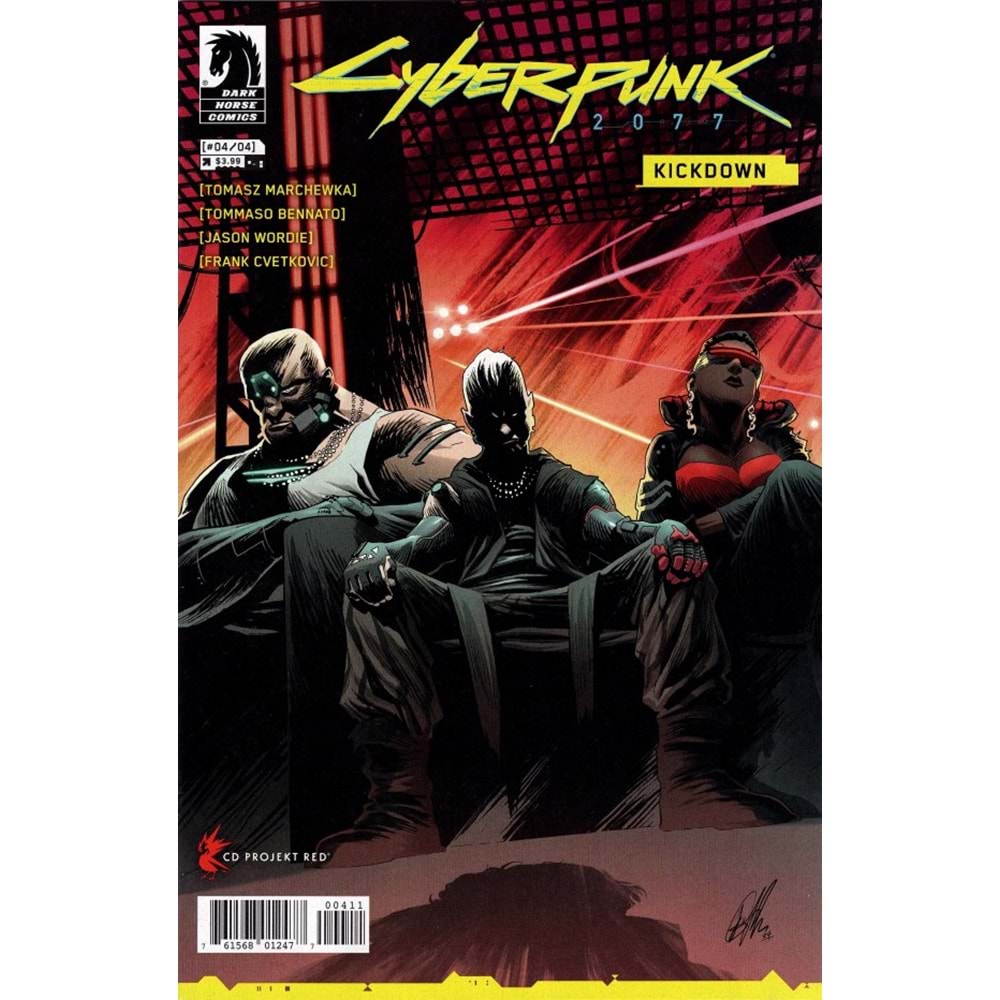 CYBERPUNK 2077 KICKDOWN # 4 COVER A ELPHICK