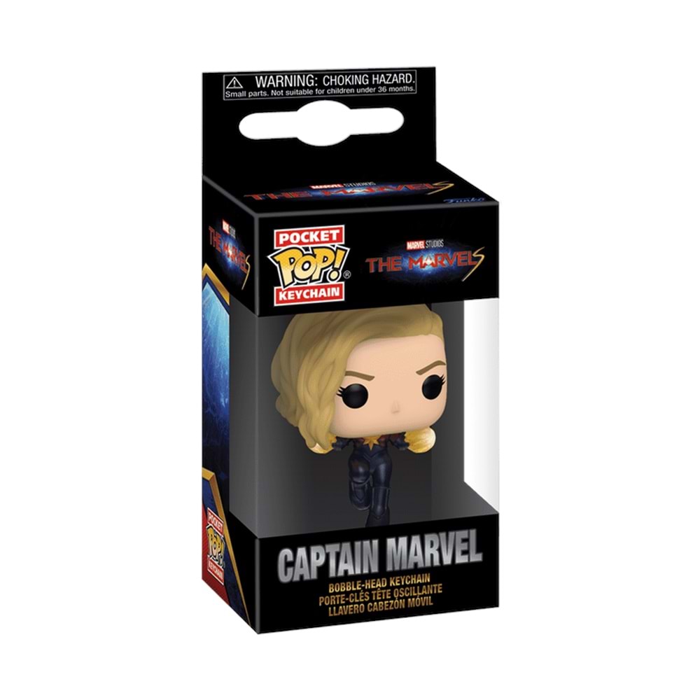 FUNKO POP MARVEL CAPTAIN MARVEL KEYCHAIN