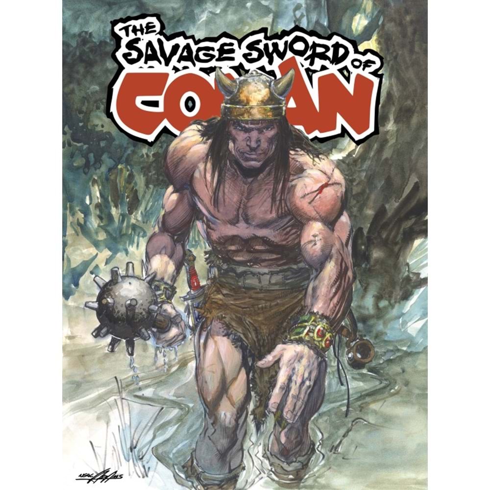 SAVAGE SWORD OF CONAN # 9 COVER A ADAMS