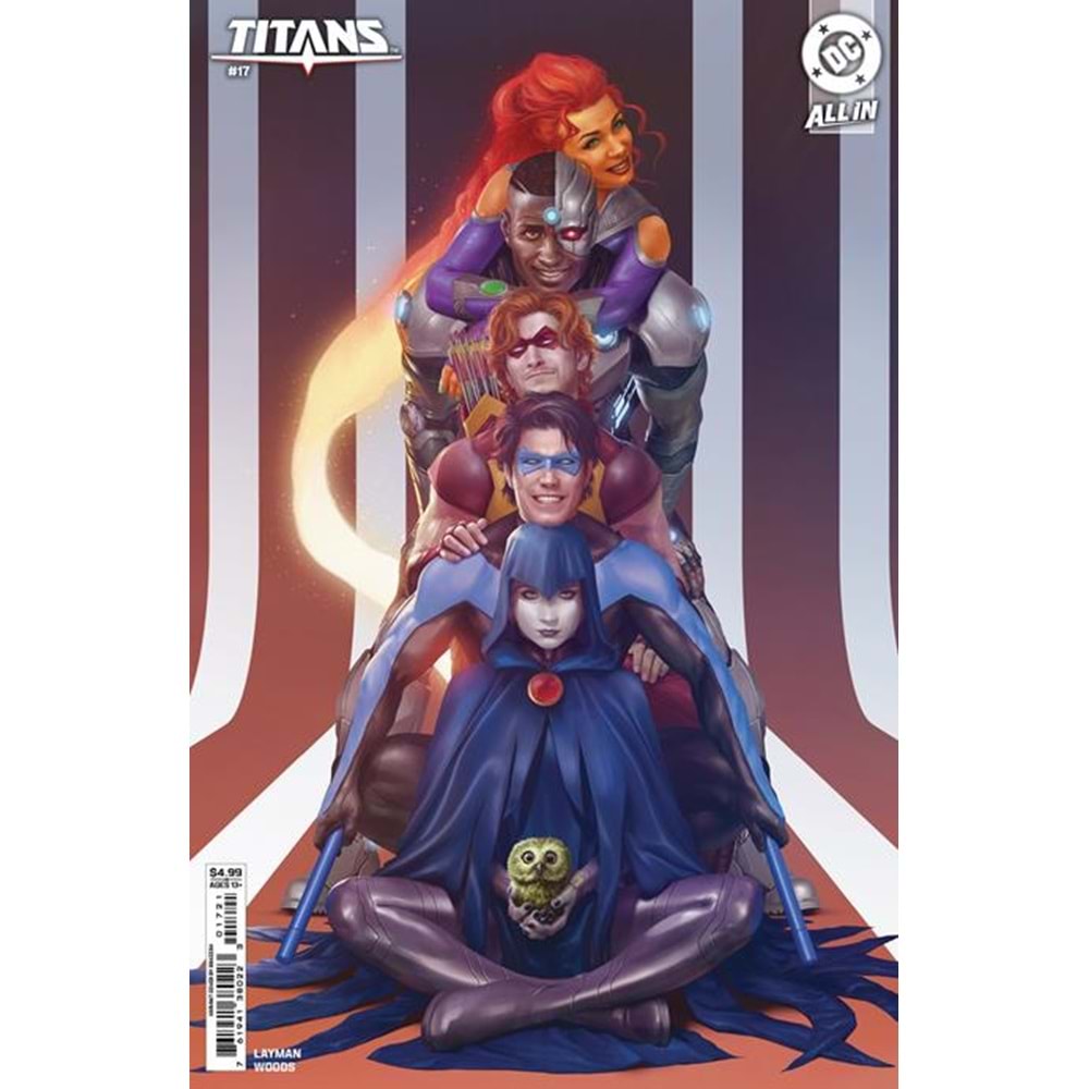 TITANS (2023) # 17 COVER B RAHZZAH CARD STOCK VARIANT