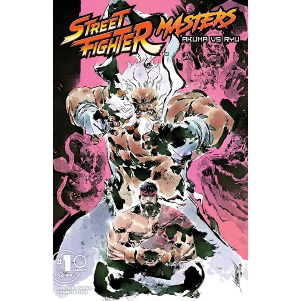 STREET FIGHTER MASTERS AKUMA VS RYU #1 COVER A LOH