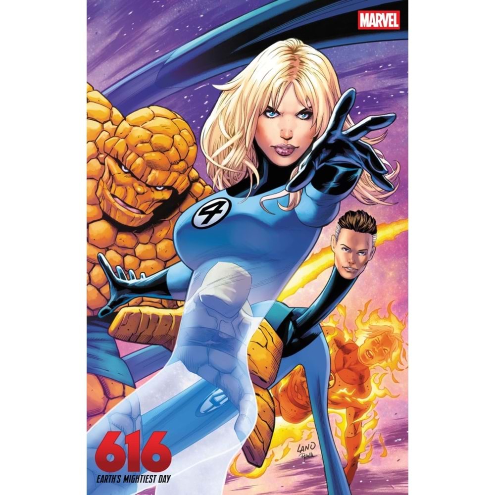 FANTASTIC FOUR FANFARE #1 EARTHS MIGHTIEST DAY ONE PER STORE GREG LAND VARIANT