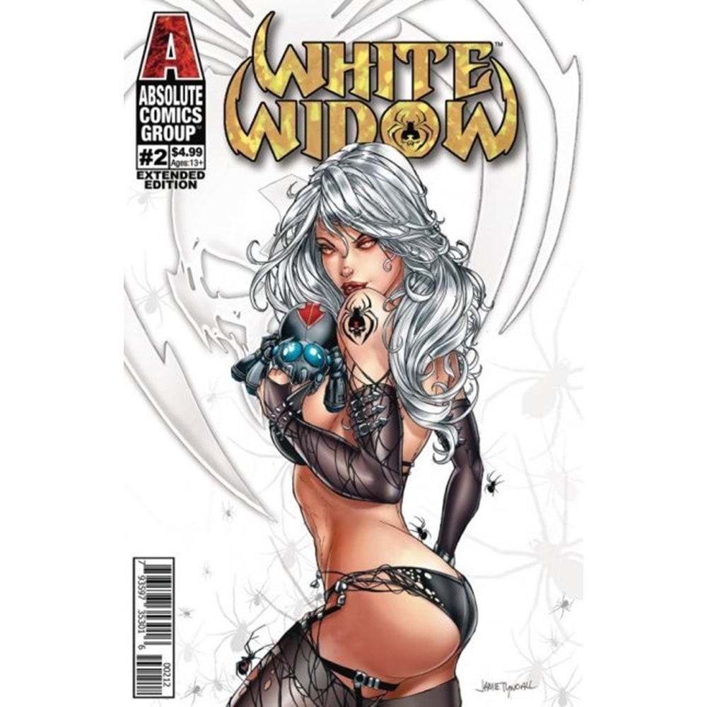 WHITE WIDOW # 2 SECOND PRINTING COVER B HOLOGRAPHIC FOIL LOGO