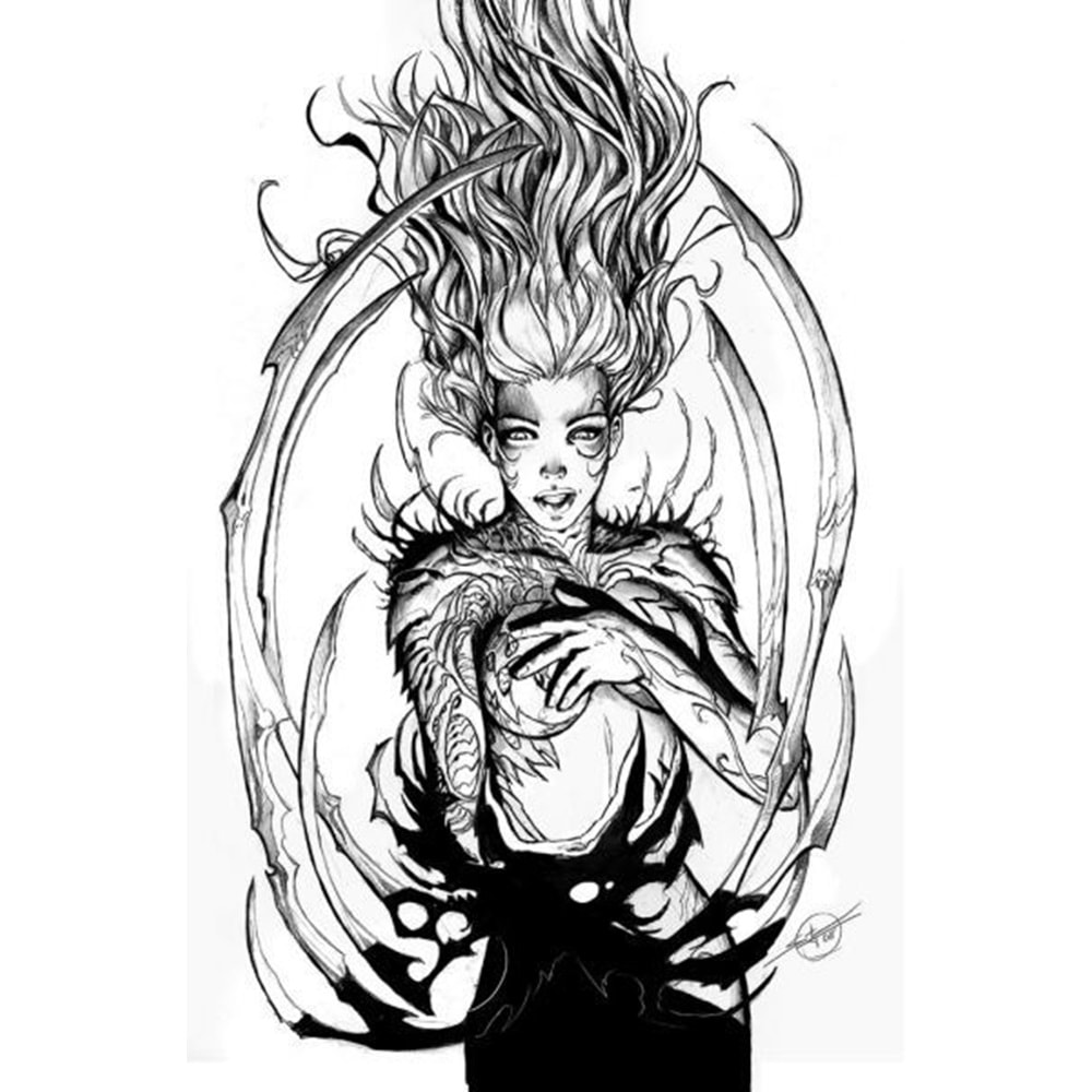 WITCHBLADE (1995) # 116 SECOND PRINTING SKETCH COVER