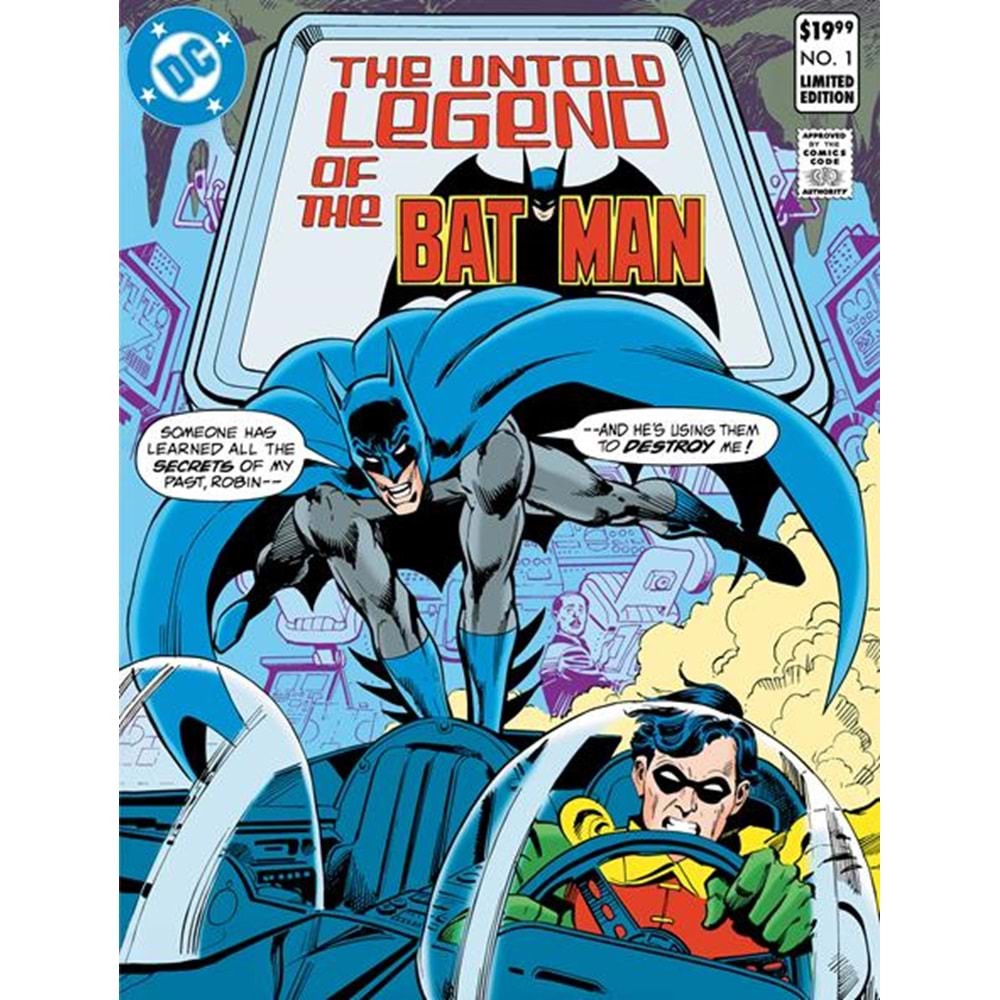 LIMITED EDITION THE UNTOLD LEGEND OF THE BATMAN #1 COVER B JOSE LUIS GARCIA-LOPEZ & DICK GIORDANO FOIL VARIANT