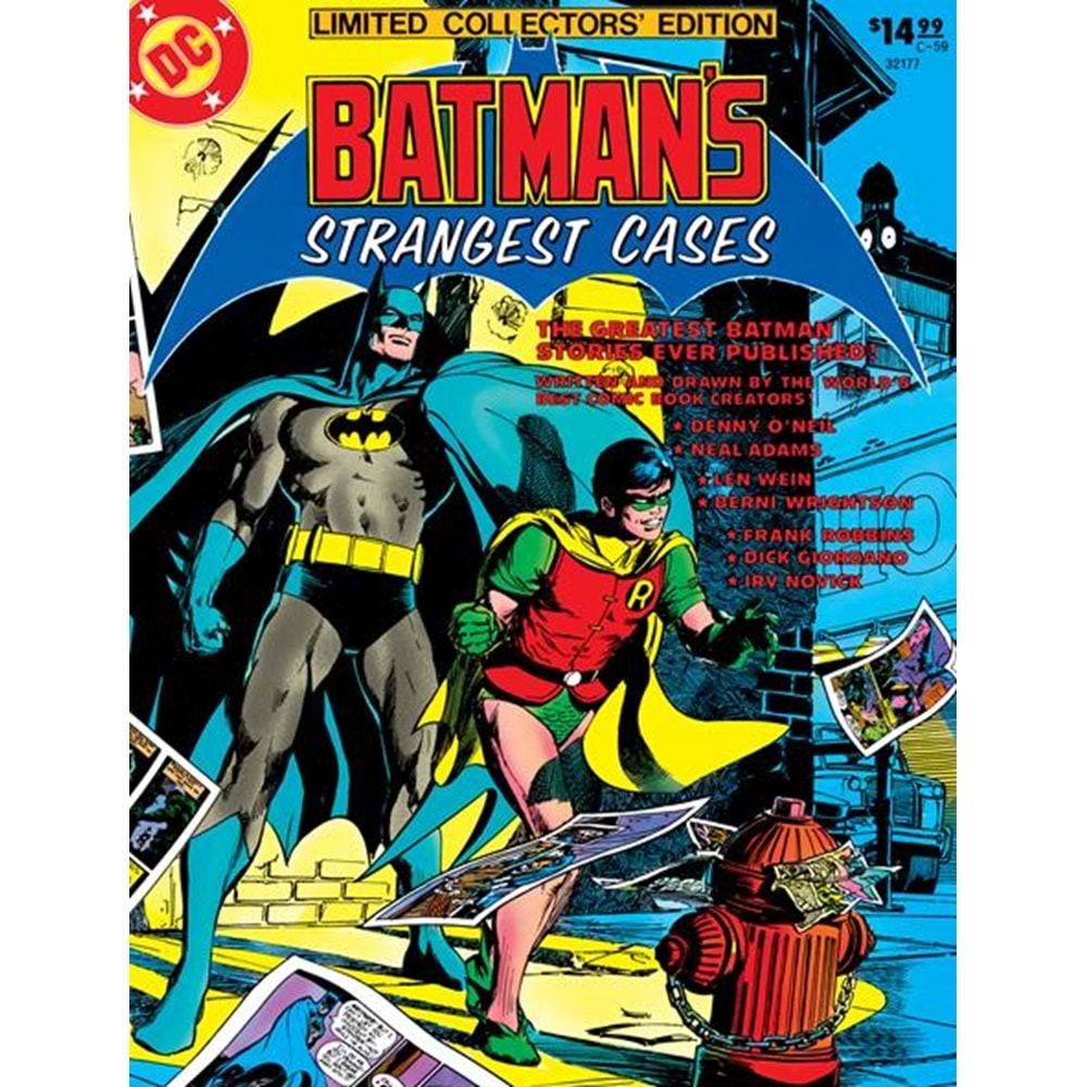 LIMITED COLLECTORS EDITION #59 BATMANS STRANGEST CASES FACSIMILE EDITION COVER A NEAL ADAMS & BERNIE WRIGHTSON