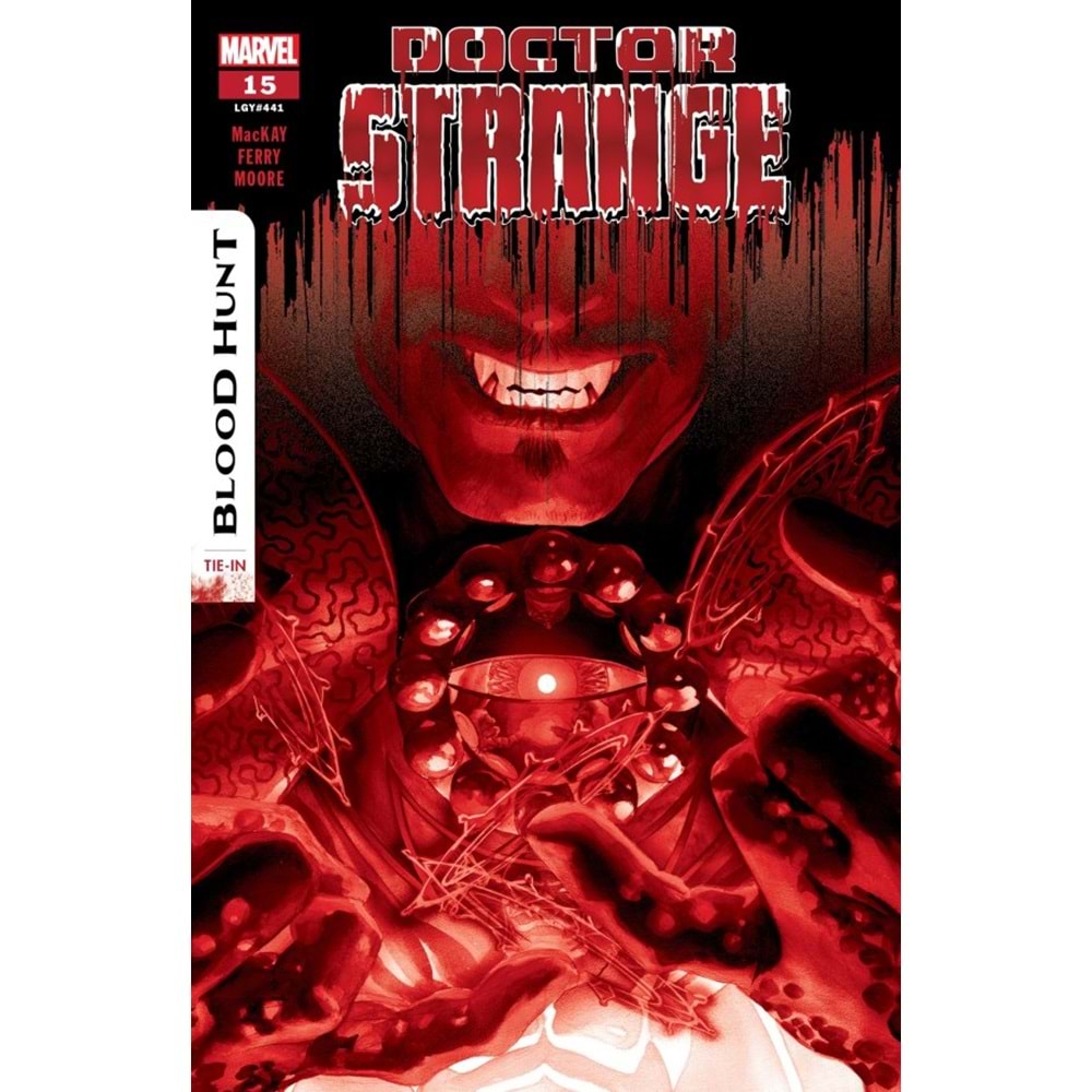 DOCTOR STRANGE (2023) # 15 SECOND PRINTING ALEX ROSS BLOOD SOAKED VARIANT
