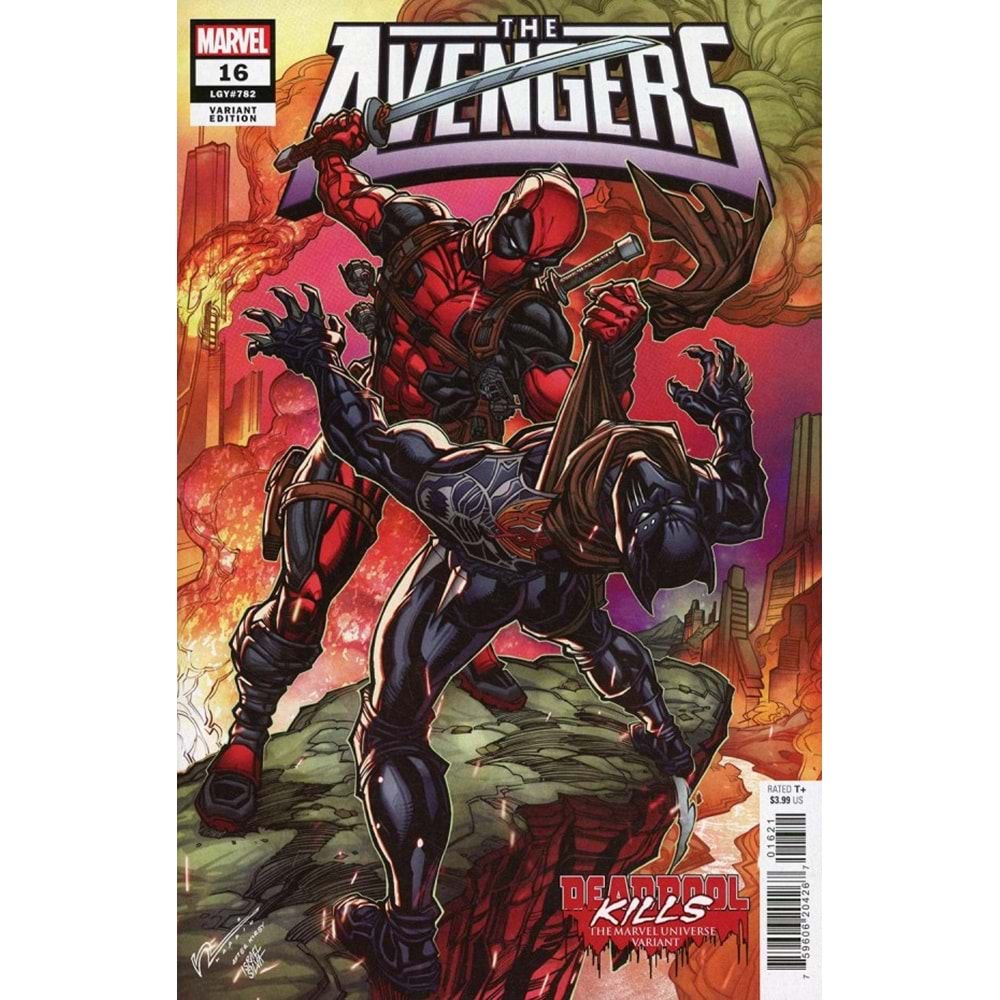 AVENGERS (2023) # 16 CHAD HARDIN DEADPOOL KILLS MARVEL UNIVERSE VARIANT