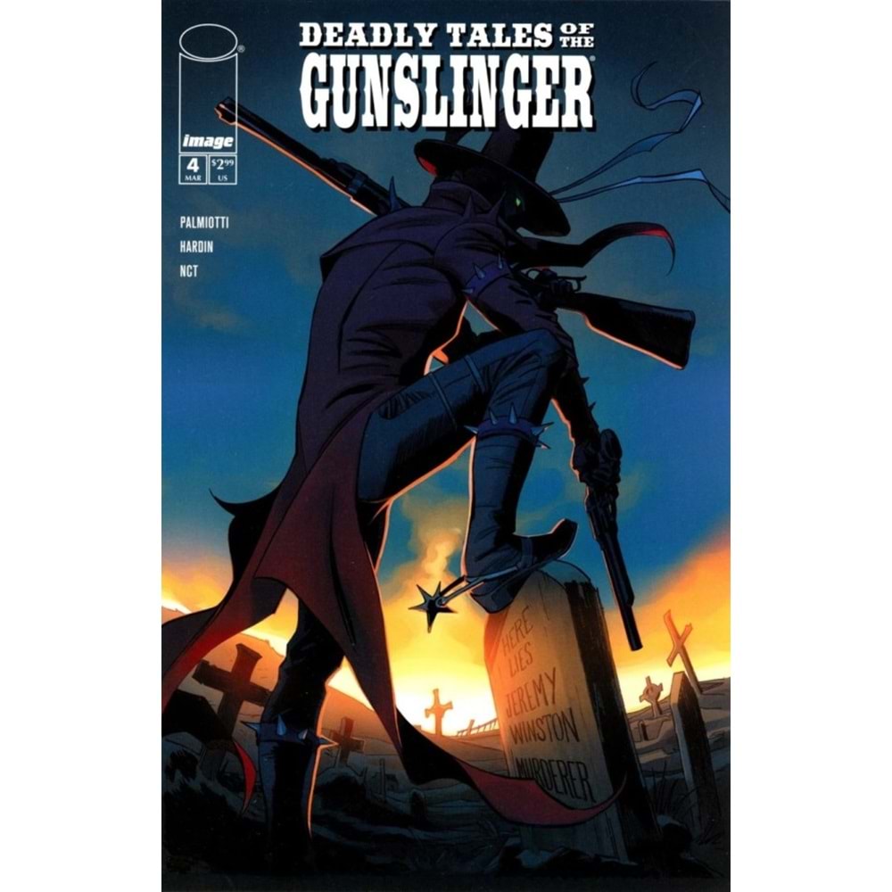 DEADLY TALES OF THE GUNSLINGER SPAWN #4 COVER A MARCIAL TOLEDANO VARGAS