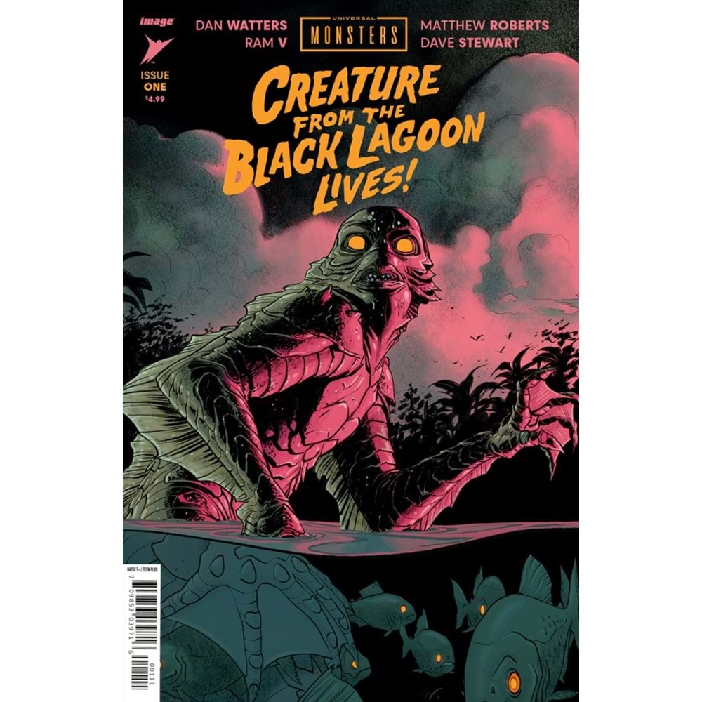UNIVERSAL MONSTERS CREATURE FROM THE BLACK LAGOON LIVES! # 1-4 TAM SET (1-2-4. SAYILAR B COVER)