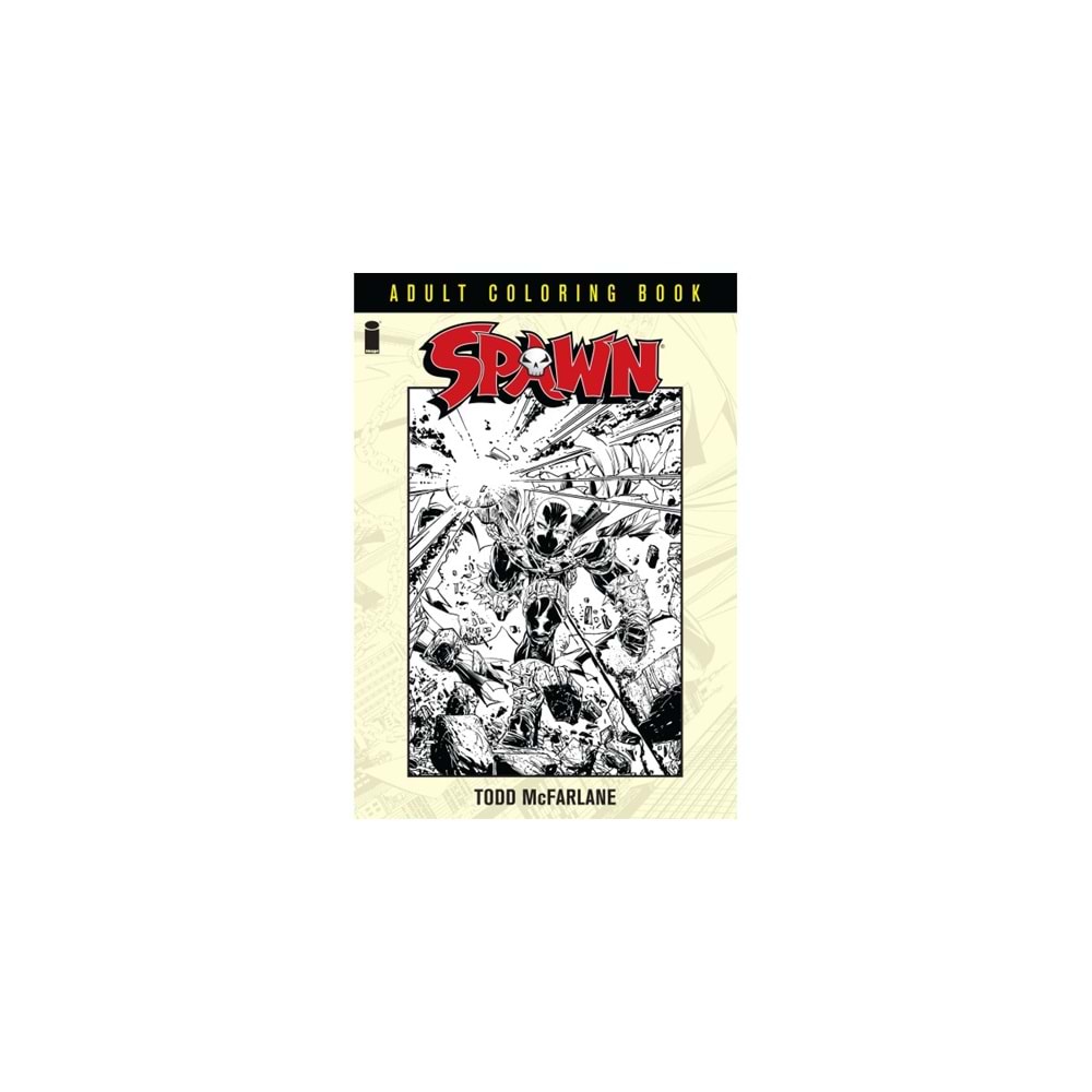 SPAWN ADULT COLORING BOOK TPB