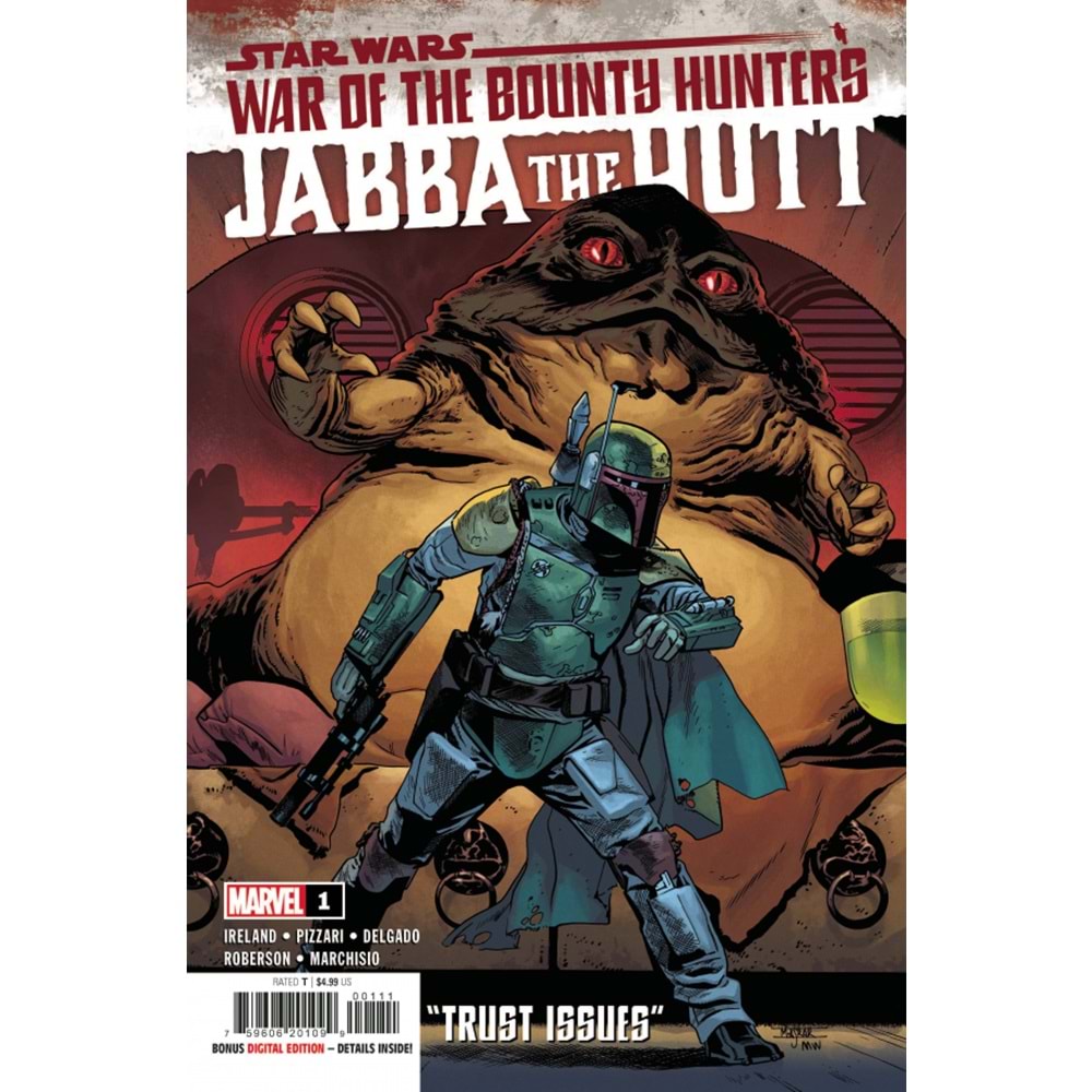 STAR WARS WAR OF THE BOUNTY HUNTERS JABBA THE HUTT #1