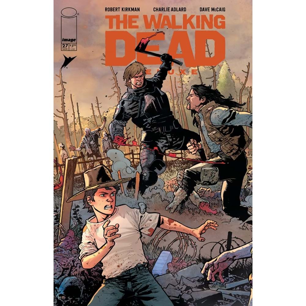 WALKING DEAD DELUXE # 27 COVER C BRESSAN & LUCAS