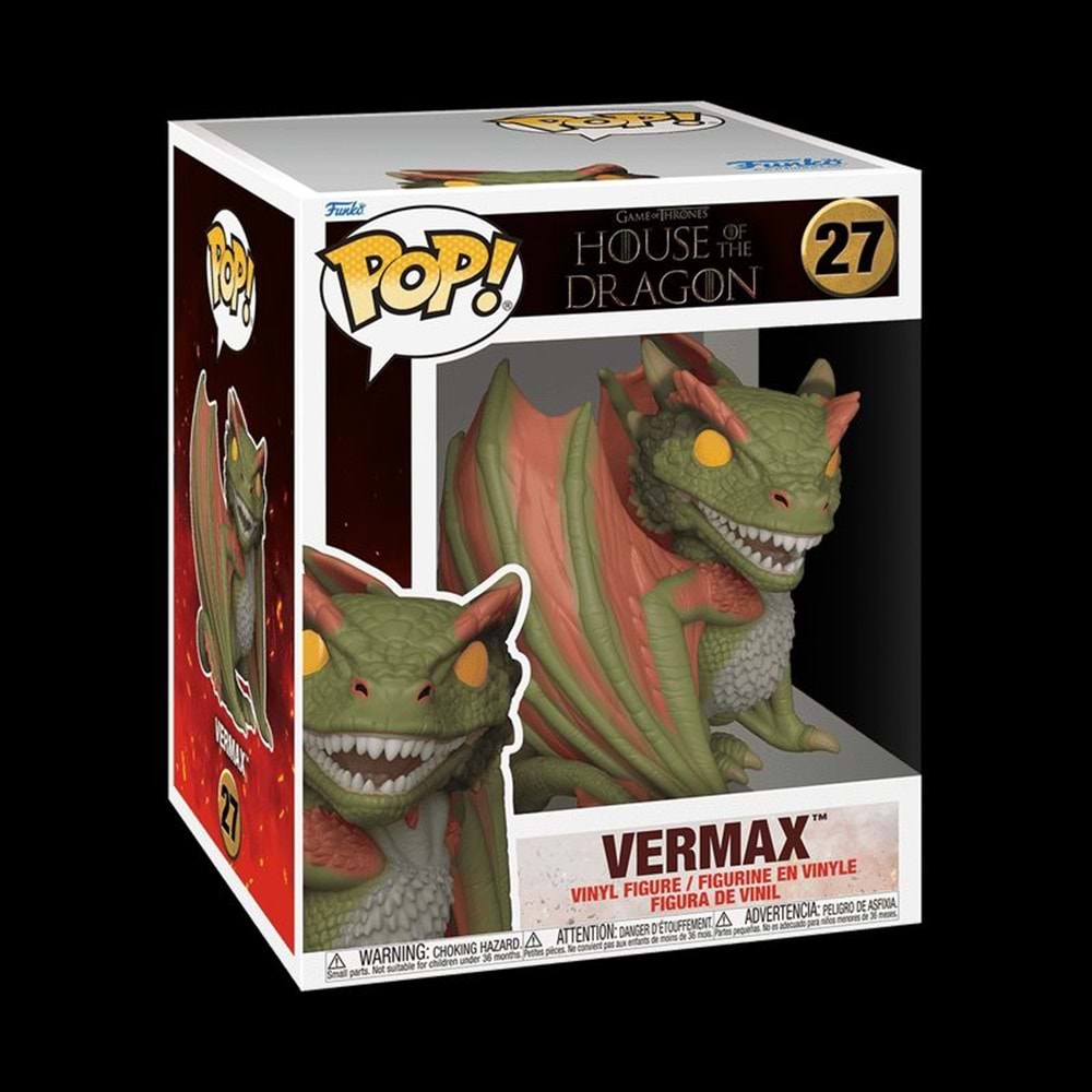 FUNKO POP HOUSE OF THE DRAGON SUPER VERMAX 27