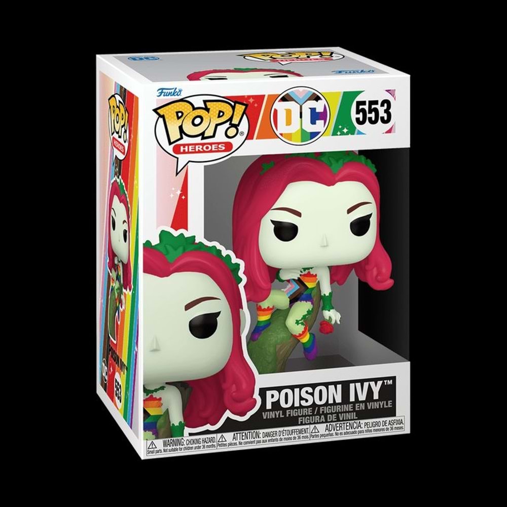 FUNKO POP HEROES DC POISON IVY PRIDE FLAG 553