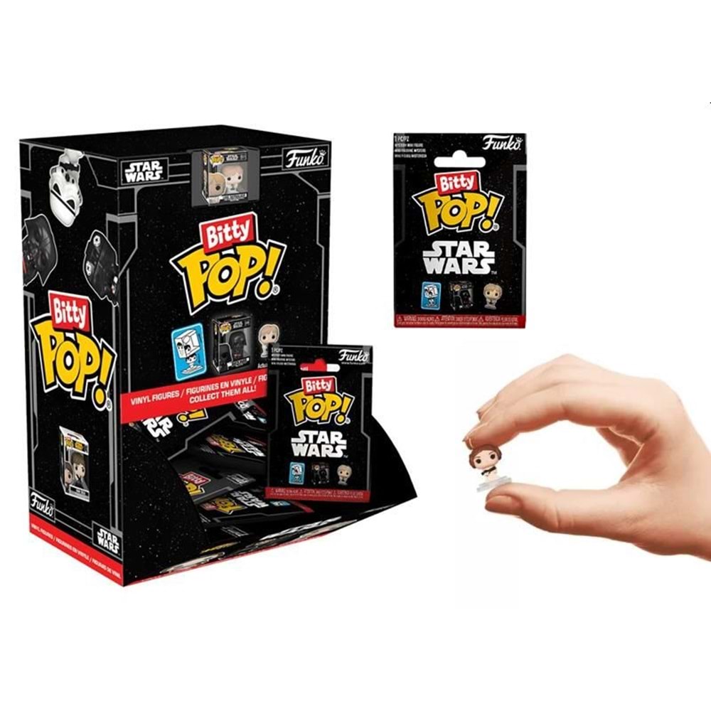 FUNKO BITTY POP SINGLES STAR WARS MYSTERY TEK SÜRPRİZ PAKET (1 FİGÜR İÇERİR)