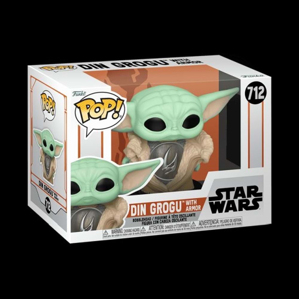 FUNKO POP STAR WARS DIN GROGU WITH ARMOR 712