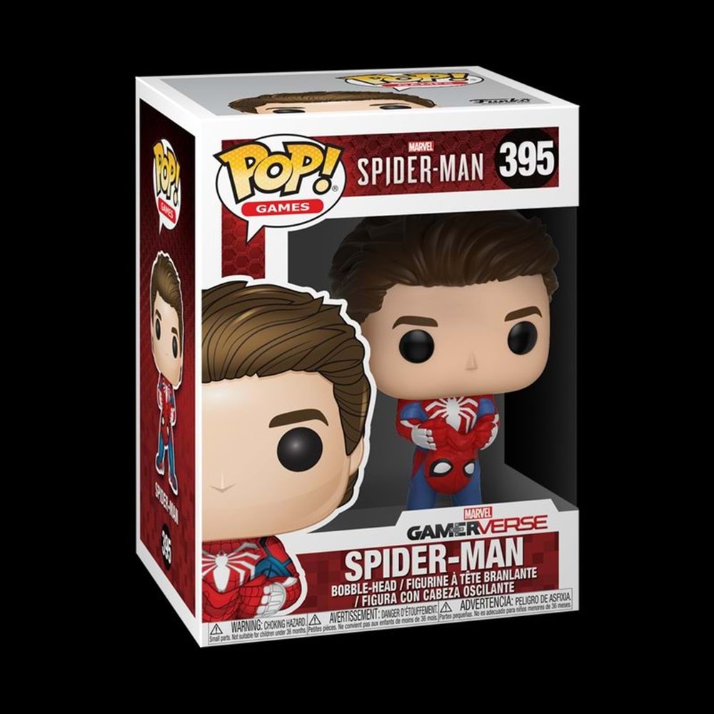 FUNKO POP GAMES MARVEL SPIDER-MAN SPIDER-MAN UNMASKED 395