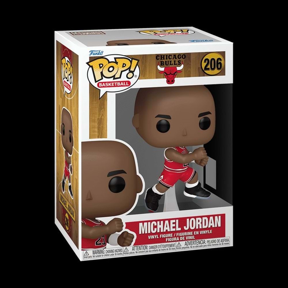 FUNKO POP BASKETBALL MICHAEL JORDAN 1989 PLAYOFFS 206