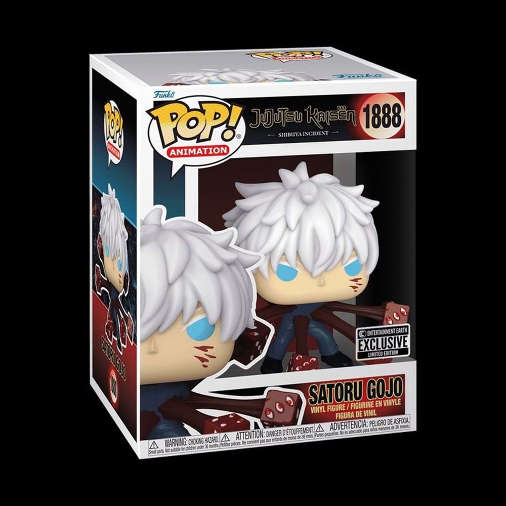 FUNKO POP PREMIUM ANIMATION JUJUTSU KAISEN SATORU GOJO TRAPPED PRISON REALM 1888