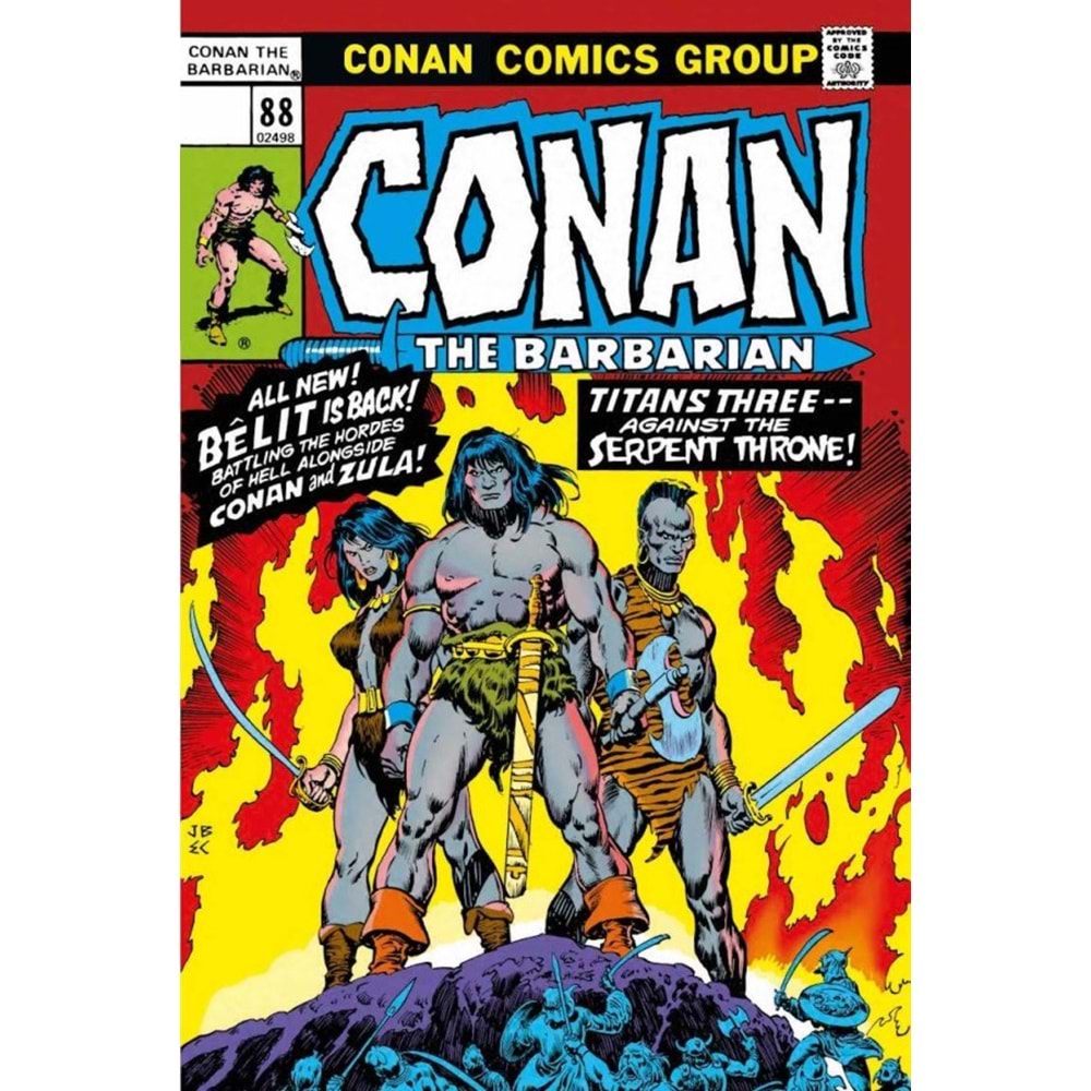 CONAN THE BARBARIAN ORIGINAL COMICS OMNIBUS VOL 4 HC
