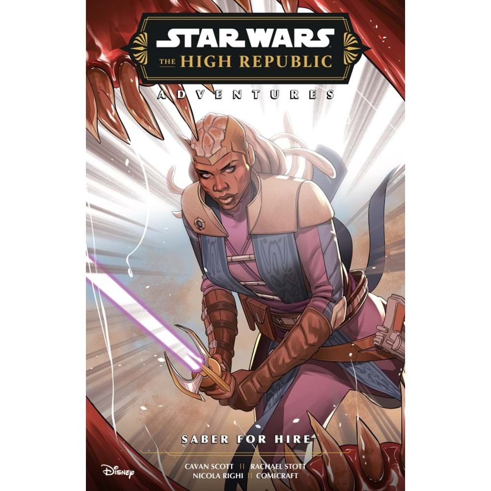 STAR WARS THE HIGH REPUBLIC ADVENTURES SABER FOR HIRE TPB