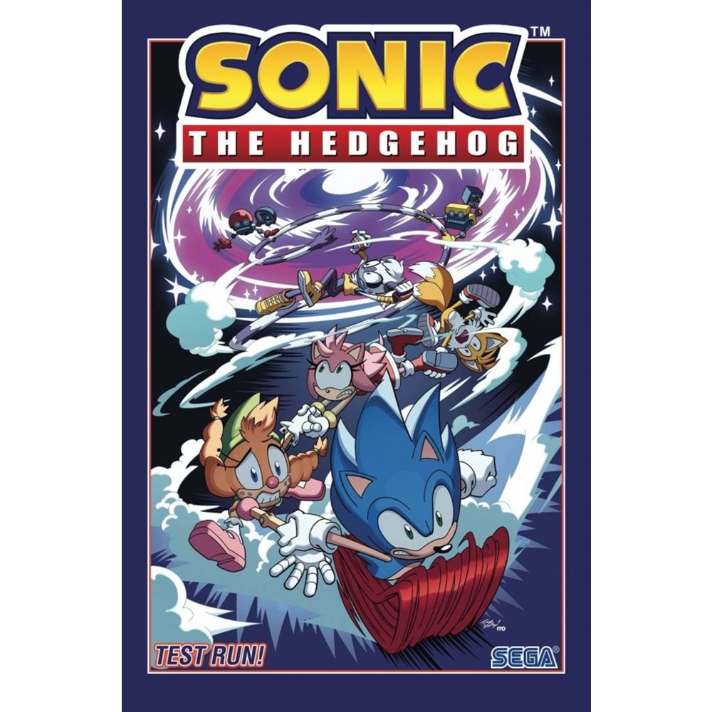 SONIC THE HEDGEHOG VOL 10 TEST RUN TPB