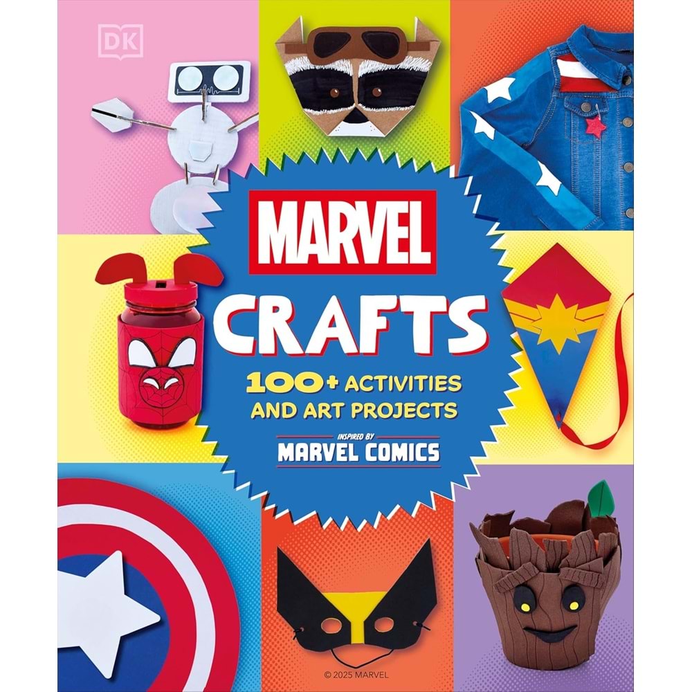 MARVEL CRAFTS 100 PLUS ACTIVITIES AND ART PROJECTS HC