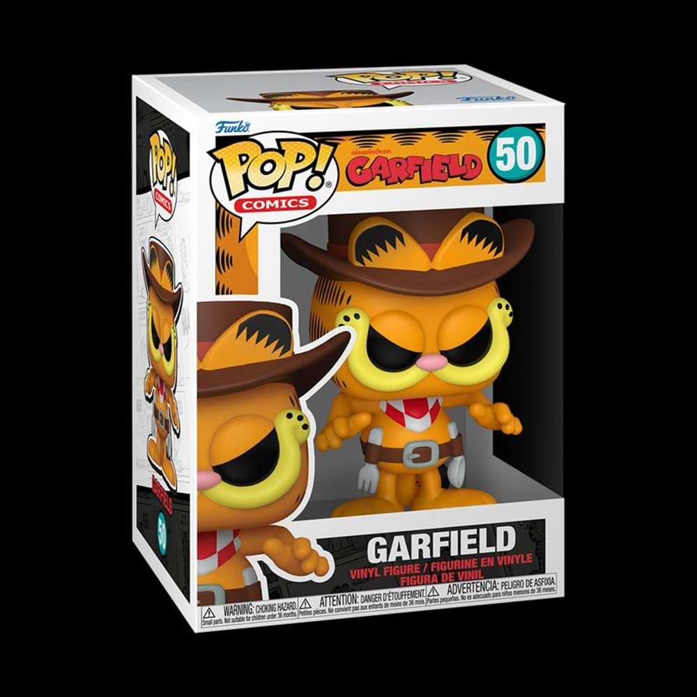 FUNKO POP COMICS GARFIELD COWBOY 50
