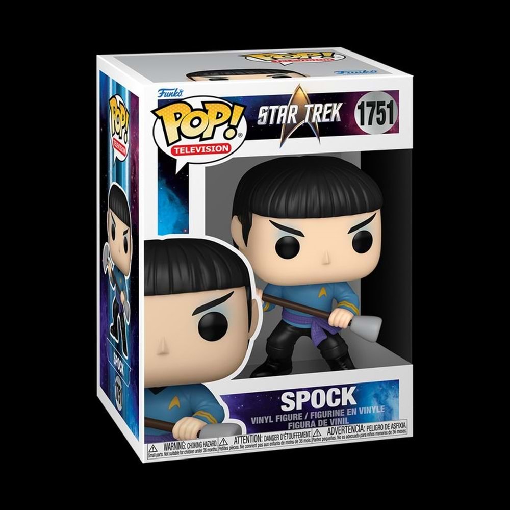 FUNKO POP TELEVISION STAR TREK SPOCK WITH VULCAN LIRPA 1751