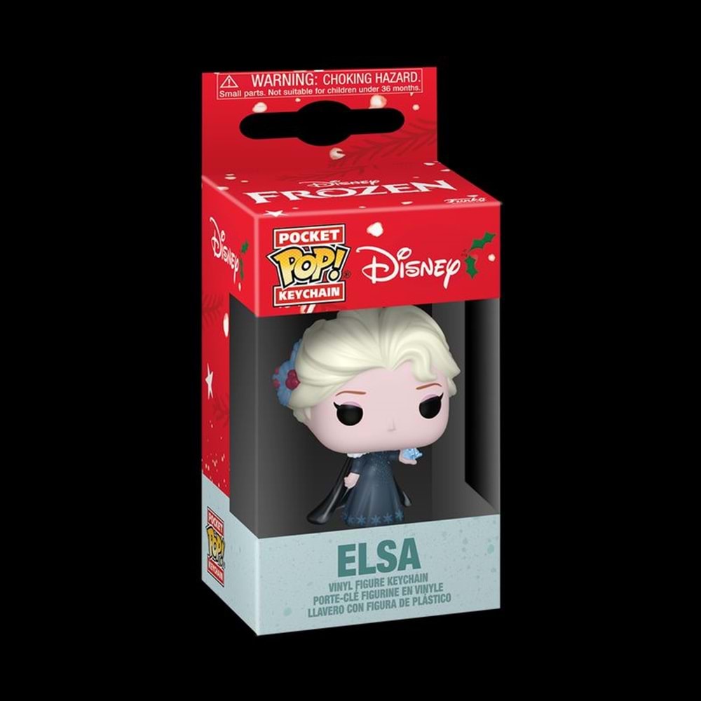 FUNKO POP DISNEY ELSA WINTER OUTFIT KEYCHAIN