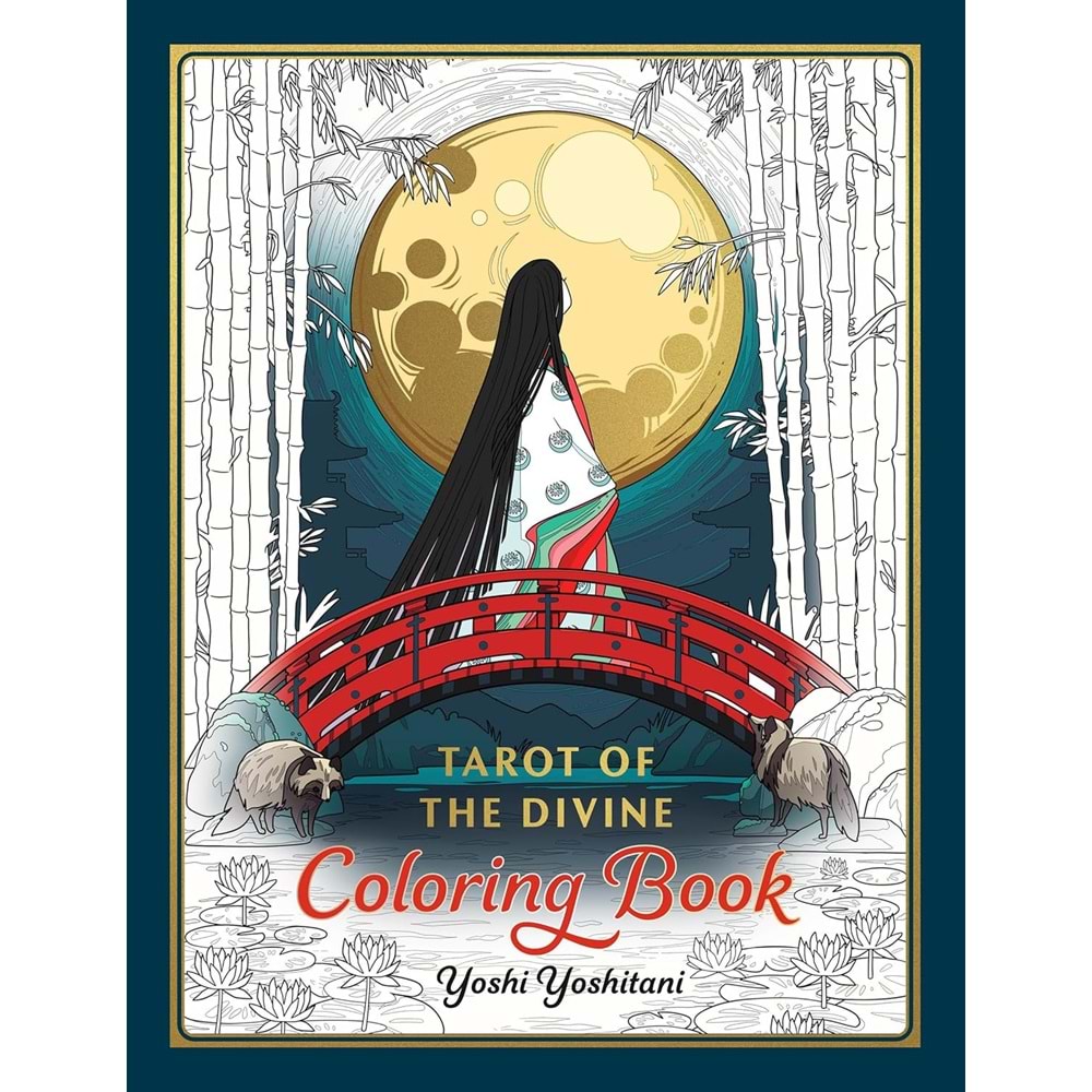 TAROT OF THE DIVINE COLORING BOOK TPB