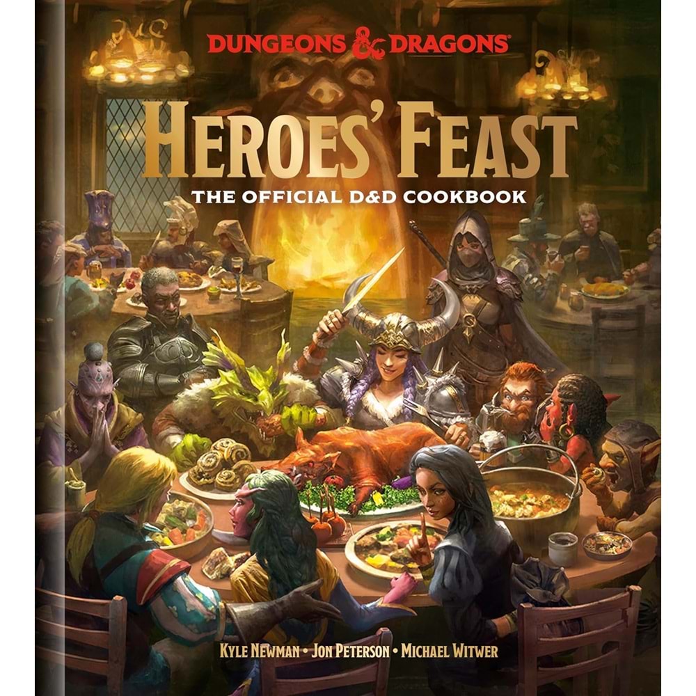 DUNGEONS & DRAGONS HEROES FEAST THE OFFICIAL D&D COOKBOOK HC