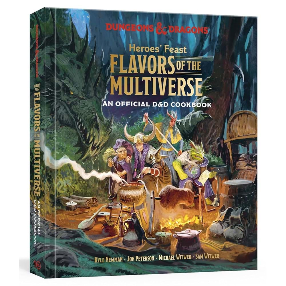DUNGEONS & DRAGONS HEROES FEAST FLAVORS OF THE MULTIVERSE AN OFFICIAL D&D COOKBOOK HC